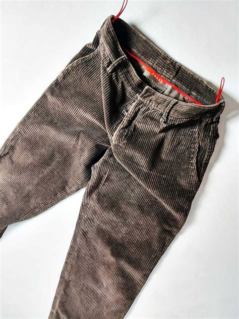 prada corduroy pants